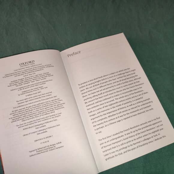 Book The French Revolution Very Short Introduction Doyle Oxford history Vintage - Picture 3 of 7